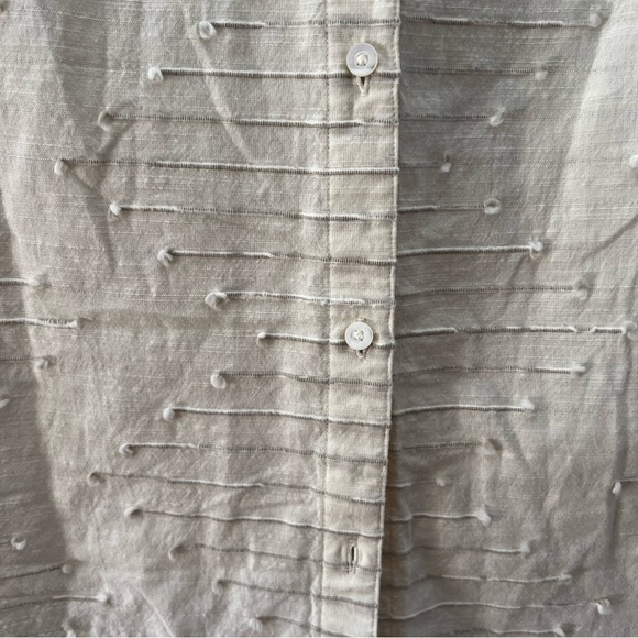 NEW Outerknown Natural Bee Organic Cotton Shirt Dress Small Relaxed - Picture 7 of 7